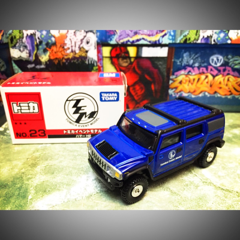 Tomica Event Model 日博展TEM 3星 Hummer H2 悍馬車（藍）