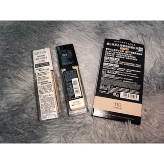 Maybelline 媚比琳反孔特霧無瑕嫩粉餅 / FIT ME 反孔特霧粉底液 / 無敵特霧超持久粉底