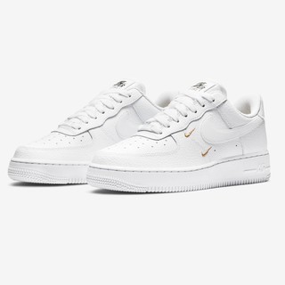 ☆小B之都☆ Nike Air Force 1 '07 Essential CT1989-100 白金 金勾 刺繡 女款