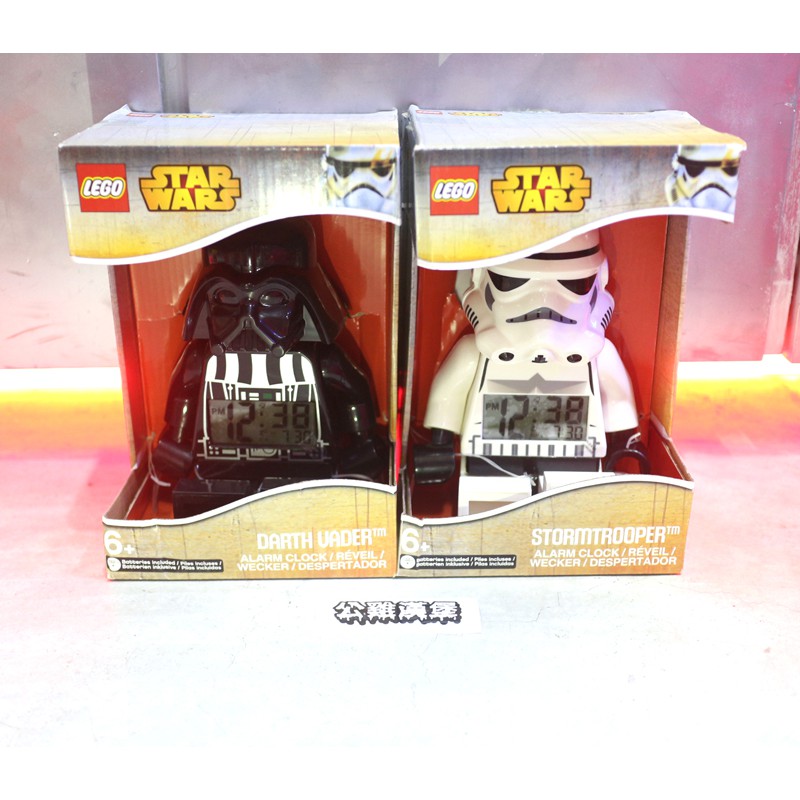 「Lego Clock 樂高 時鐘 Starwars Star Wars 星際大戰 黑武士 白兵 @公雞漢堡」