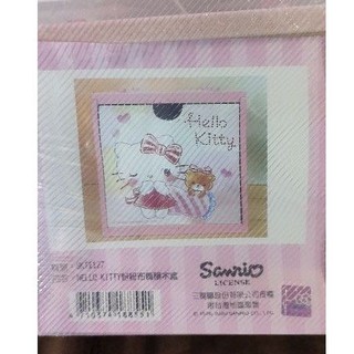 積木 收納櫃 13*13*13cm hello kitty
