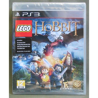 【月光魚 電玩部】現貨全新 附特典 PS3 樂高：哈比人歷險記 亞版英文版 LEGO :The Hobbit 亞洲英文版