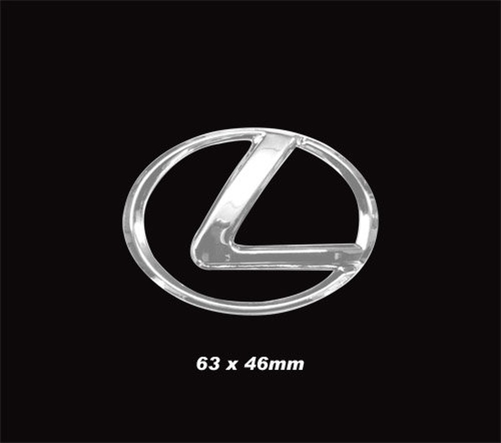 Lexus 凌志 L 標誌 logo 63*46mm