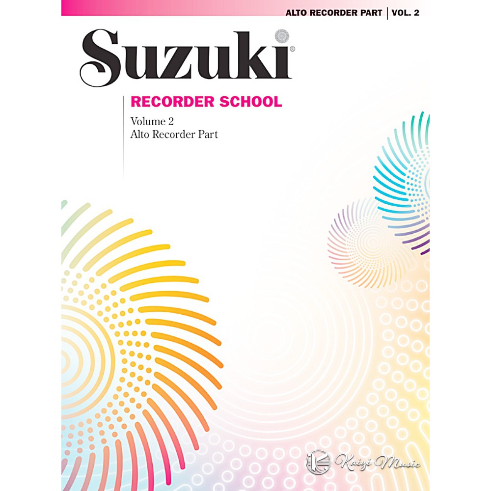 【凱翊︱AF】鈴木中音直笛教本第2冊 Suzuki School Alto Recorder Part 2