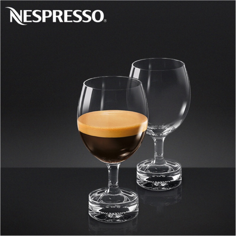 Nespresso Reveal espresso mild品飲杯80ml兩只，葡萄酒杯，現貨5折起優惠限量珍稀探索盒裝