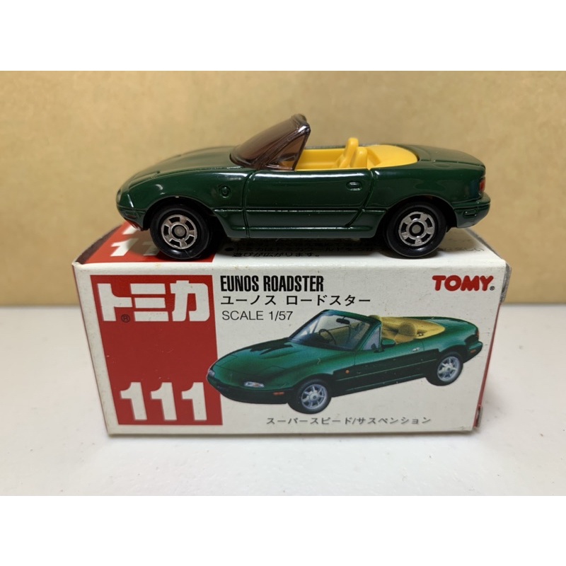 ［現貨］Tomica Tomy 舊紅標 No.111 EUNOS ROADSTER