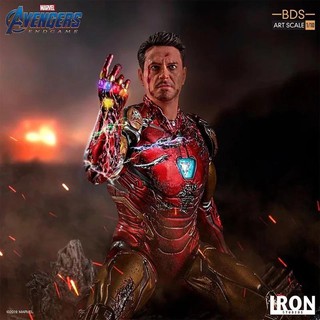未公開 Iron Studio 1/10 復仇者聯盟 : 終局之戰 I am Iron Man 鋼鐵人 雕像 現貨代理