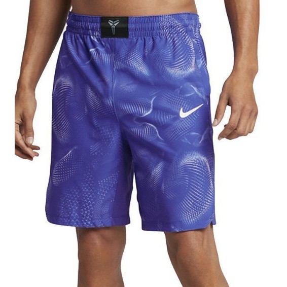 保証正品(有發票証明)NIKE SHIELD KOBE 籃球褲 XL 短褲 防潑水 有口袋 藍白色 831379-452