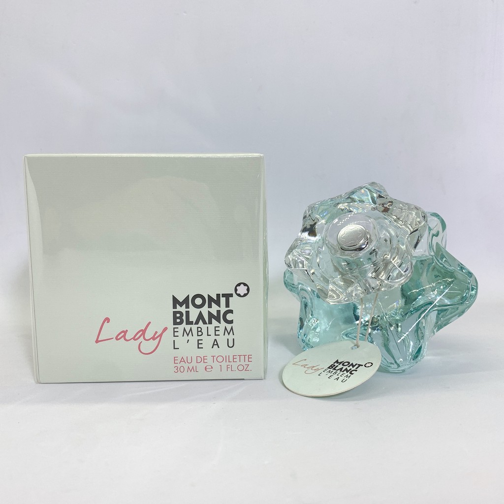 Montblanc Lady Emblem L Eau 萬寶龍海洋之心女性淡香水30ml 75ml 公司貨 蝦皮購物