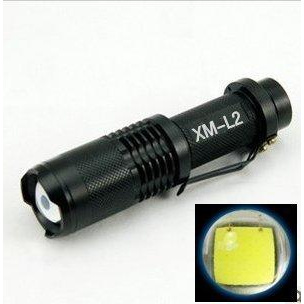 XM-L2 變焦 L2手電筒 小鋼炮手電筒 (1200流明) L2工作燈 強光手電筒 爆亮手電筒