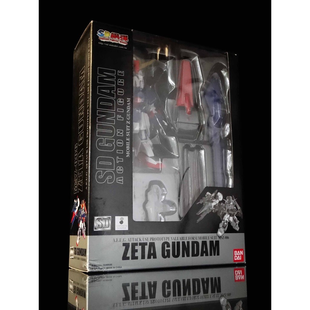 B-16 櫃 ： SD GUNDAM ACTION FIGURE Z鋼彈 ZETA MSZ-006 　富貴玩具店