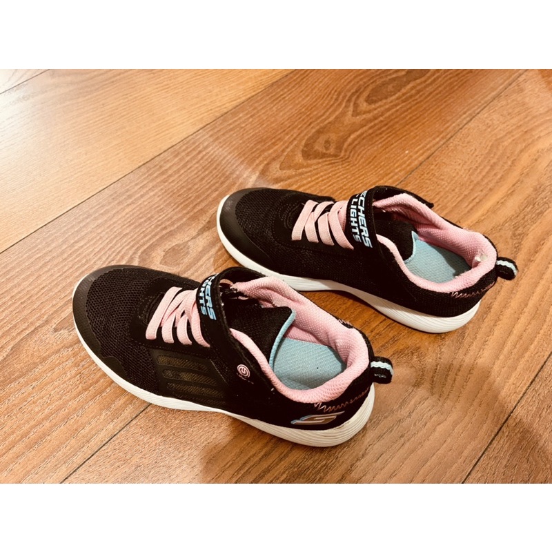 Skechers 女鞋/運動鞋/發光鞋/童鞋S-Lights (20cm)