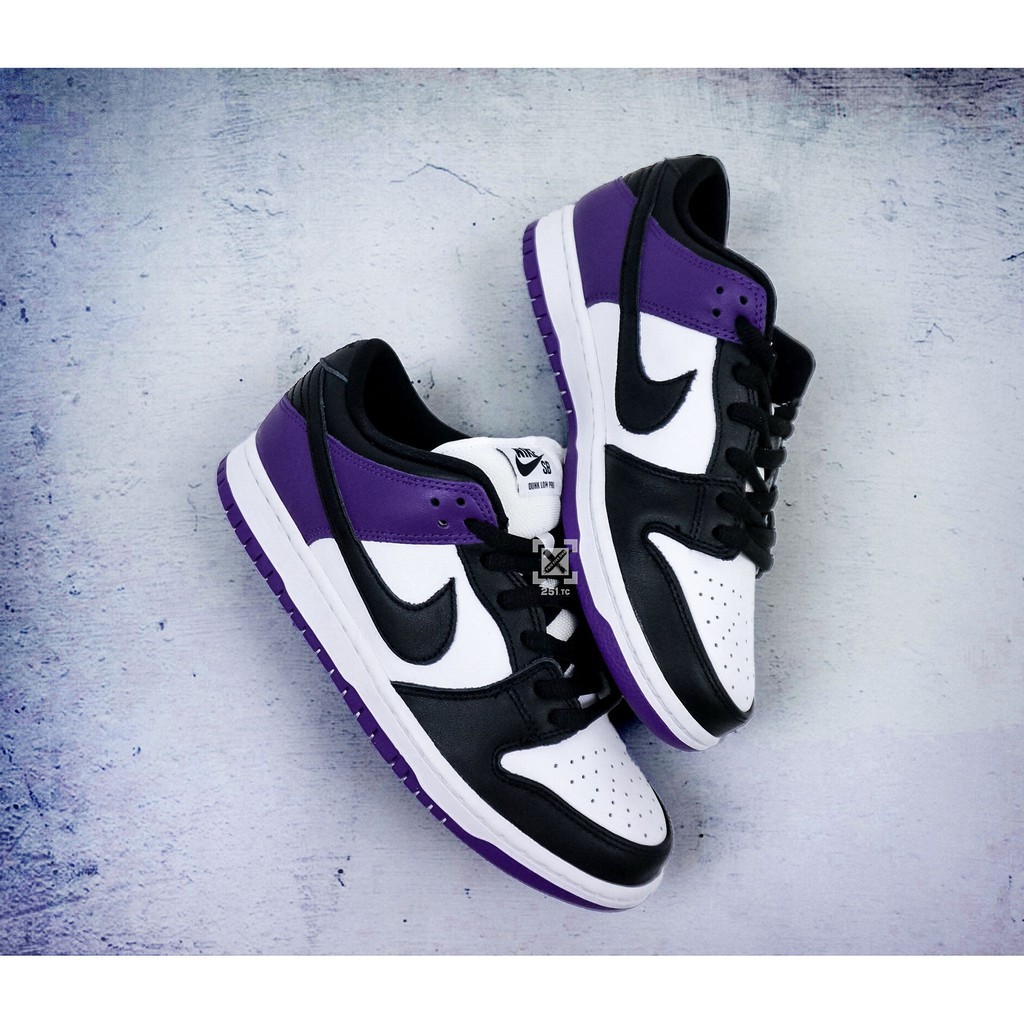 【貳伍壹.TC】Nike SB Dunk Low Court Purple 黑紫 BQ6817500