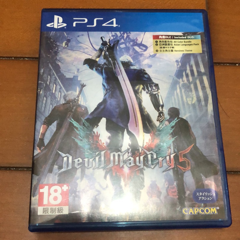 PS4 惡魔獵人5 DMC5 日英文版 二手商品