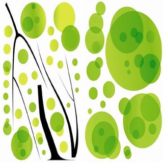 義大利進口HOME DECOR 牆壁貼飾 70cmX100cm(2圖) 風中樹(C81002)