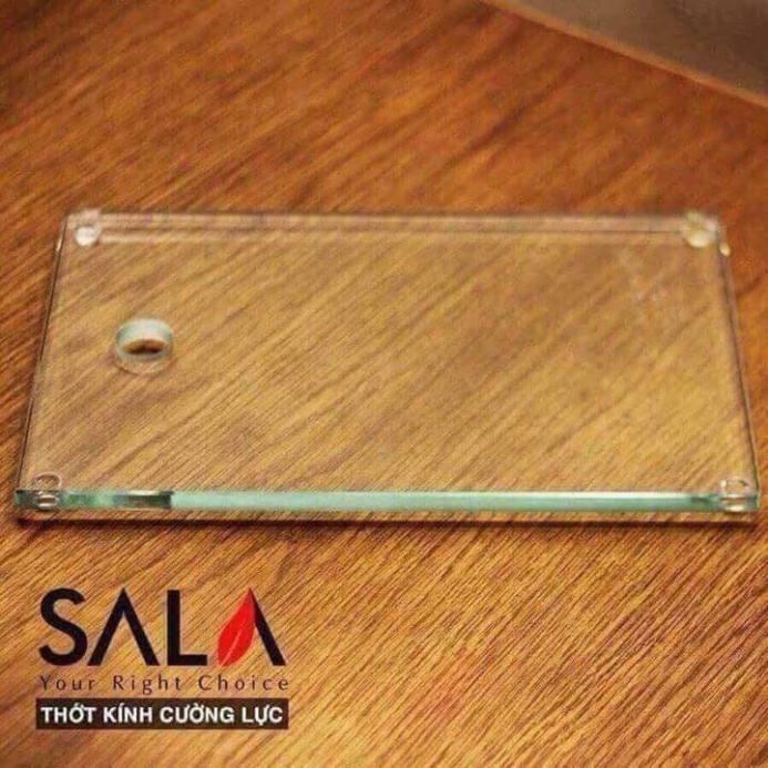 沙拉鋼化玻璃砧板對抗細菌和模具