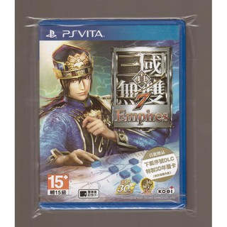 {瓜瓜皮}全新PSV遊戲 中文版 真 三國無雙7 帝王傳(遊戲都有回收)