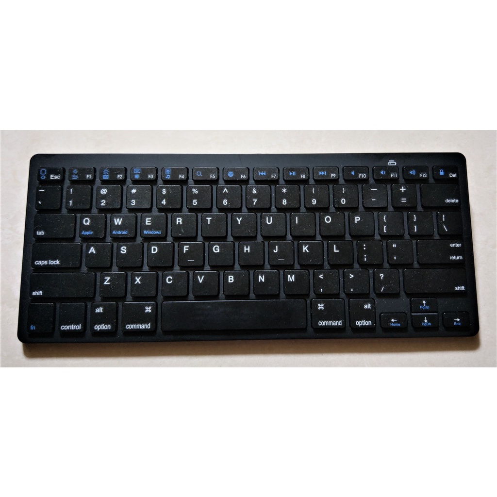 BK3001 藍牙3.0 無線 鍵盤 wireless Keyboard 2.4GHz 二手