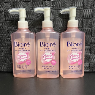 【Biore】蜜妮深層卸粧精華露230ml日本製造溫和卸妝保濕凝露睫毛毛孔淨化不刺激比乳油清爽眼唇妝彩妝防水美容溫潤