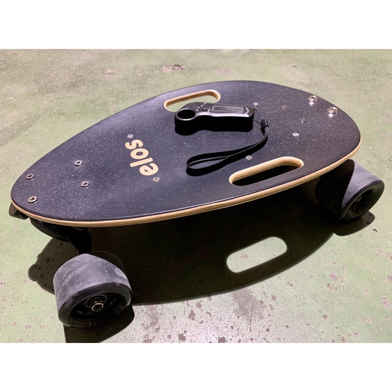 elos 2代俐落黑 電動滑板 單驅電機