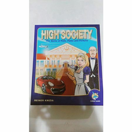 揮霍有度/上流社會 High Society 桌遊 桌上遊戲.3-5人玩.建議10歲以上（絕對正版！！！！！）