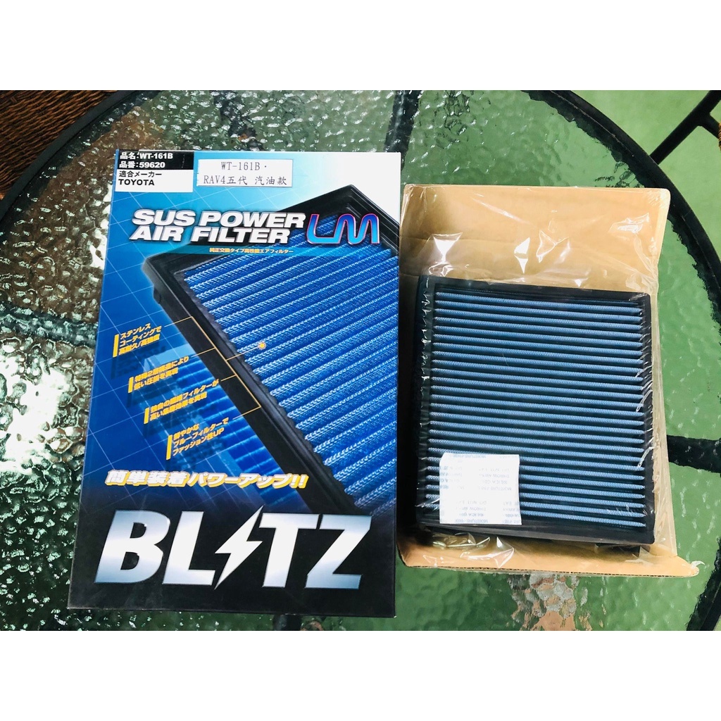 TOYOTA RAV4 五代2.0 2019年後款 汽油款 / BLITZ 高流量空氣濾網