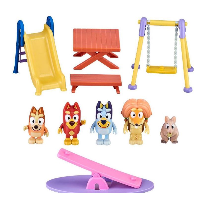 預購🚀空運🚀美國專櫃 妙妙犬布麗 bluey 兒童玩具 公園 遊樂設施 扮家家酒玩具 小公仔
