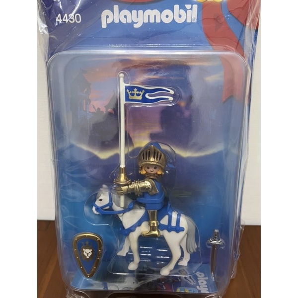Playmobil 摩比全新絕版4430絕美黃金獅國騎士30週年限定