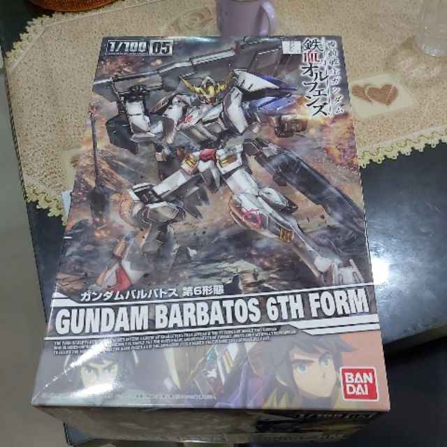 1/100 獵魔第六型態 全新 現貨 非 MG  GUNDAM BARBATOS 鋼彈