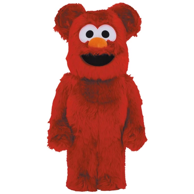 庫柏力克熊 #現貨 全新 BE@RBRICK ELMO Costume Ver.2.0 1000％+400% #ELMO