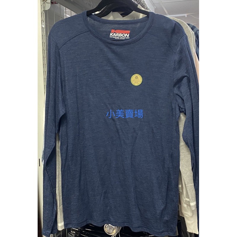 KARBON 男羊毛長袖上衣