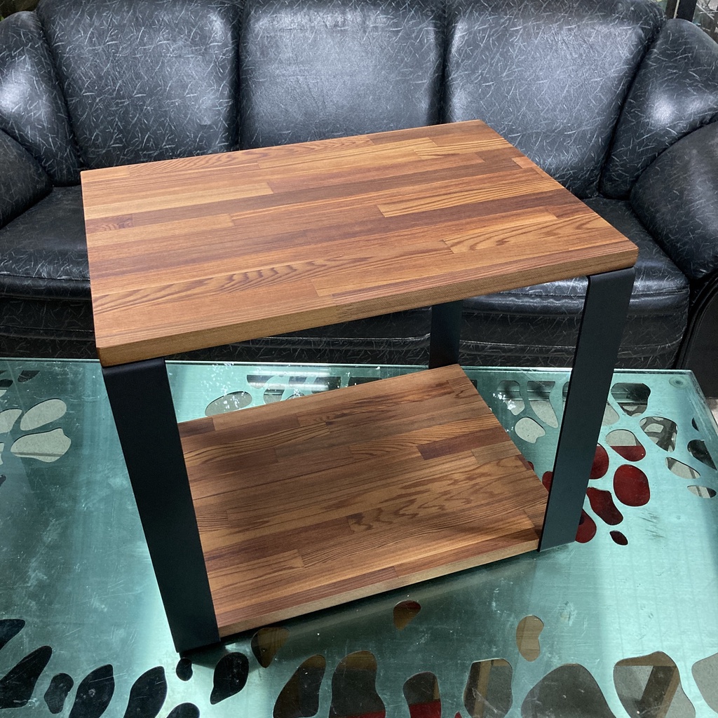 ．鐵木和．　讀意層架　雙層架　訂製　可使用香杉或黃檜　邊桌　茶几　床頭置物架　實木層架　床頭小桌　實木桌子　書房邊桌