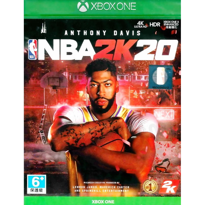 NBA 2K20  Xbox One XONE (中/英字幕)