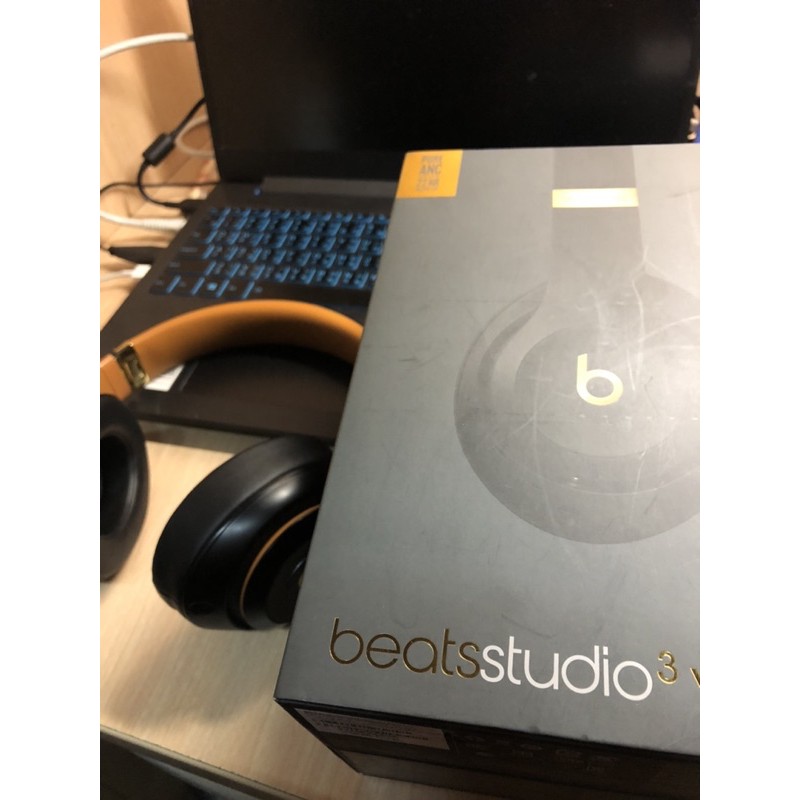 Beats Studio 3 Wireless 黑黃 可議價