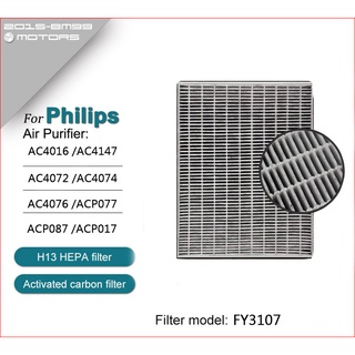 PHILIPS 飛利浦 AC4076 ACP077 ACP087 017 FY3107 台製 HEPA 活性碳 濾網