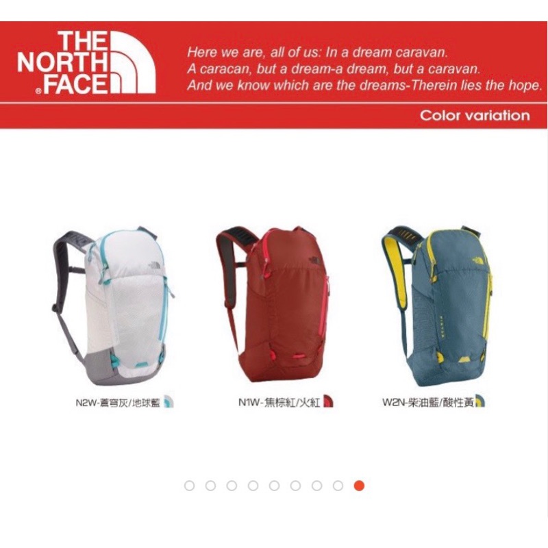 the north face 15l