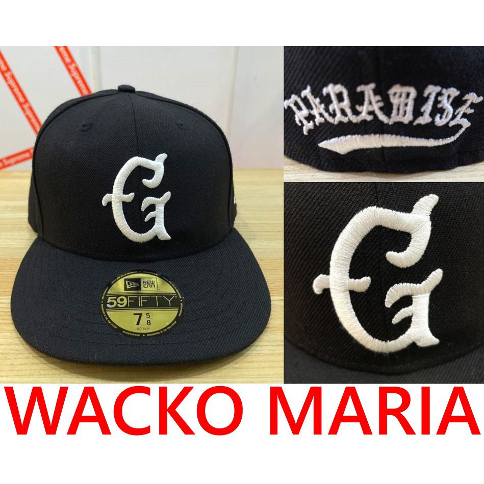 BLACK近全新WACKO MARIA x NEWERA天國東京Guilty party瑪麗亞全封棒球帽