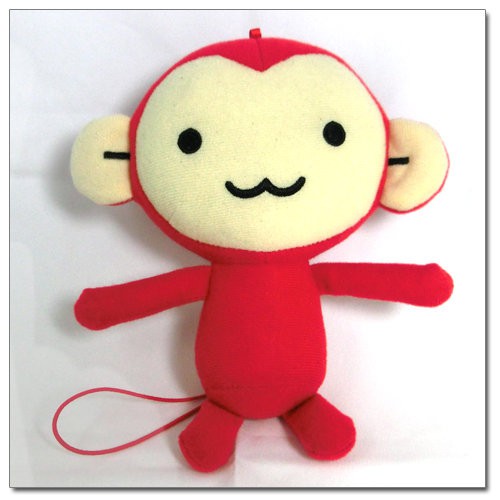 【輔大猴】絨毛玩偶 19cm 玩具 禮品 猴子 紅色 娃娃 猴子 玩偶