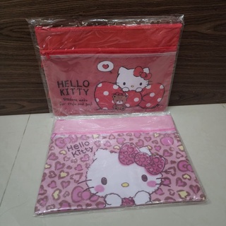 Hello Kitty B4手提雙層文件袋 收納袋 文件袋