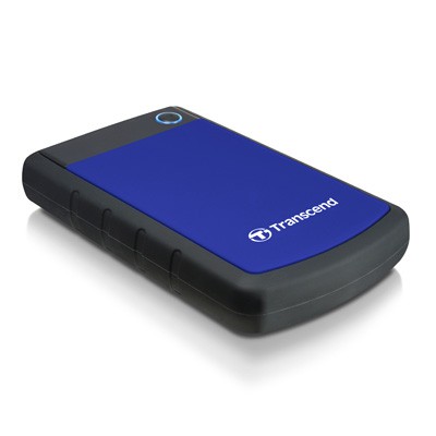 創見 StoreJet 1TB 2TB 行動硬碟(USB3.1) 尊爵藍
