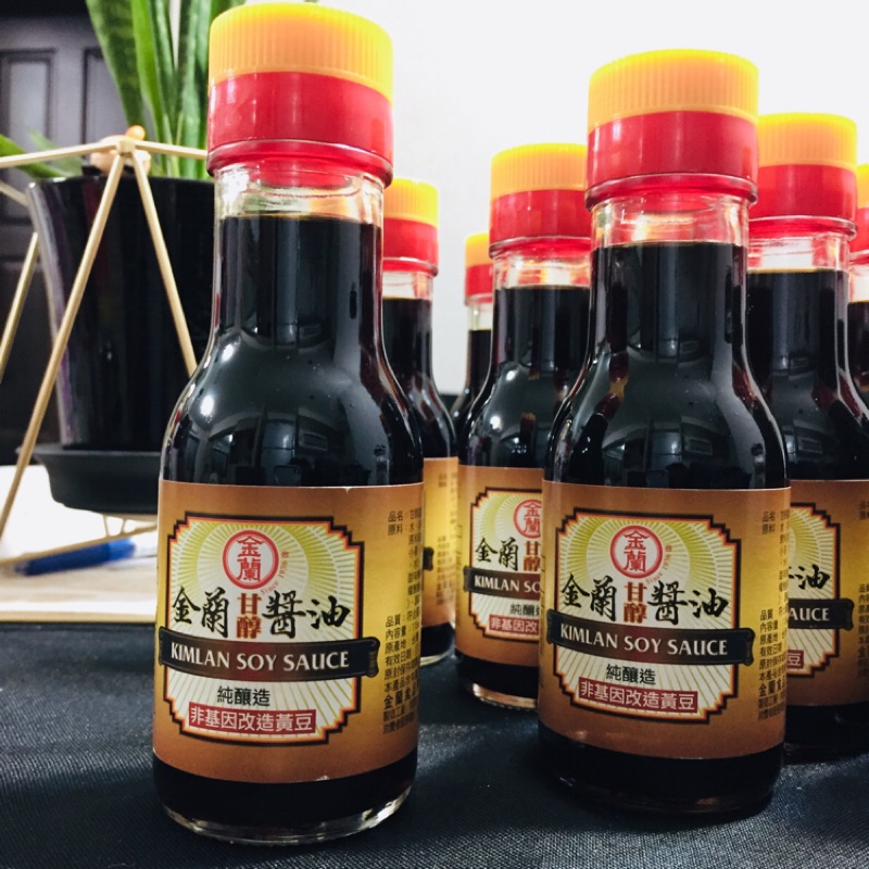 金蘭甘醇醬油115ml 小瓶裝 隨身瓶 露營專用