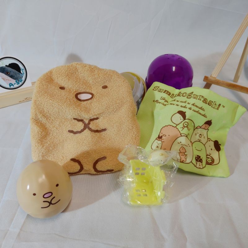 【扭蛋/轉蛋】 正版 角落生物 面紙包 豬排零錢包 豬排不倒翁 貓咪房間 iwako日本製熊貓造型橡皮擦