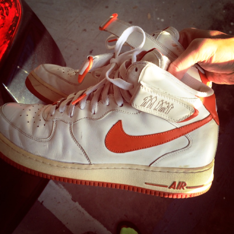 Nike Air Force 1 mid 07 球員版 復古 二手 球鞋 籃球鞋