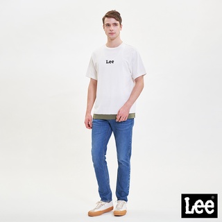 Lee 705 中腰標準小直筒牛仔褲 男 101+ 中藍LL220266788