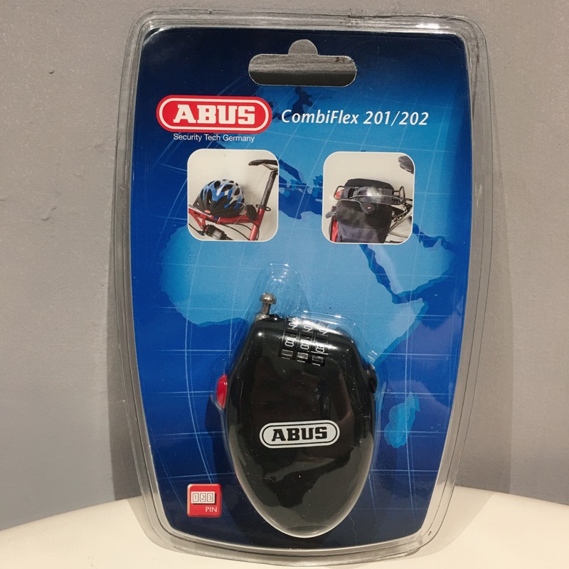 ［公司貨］ABUS 安全帽鎖 Combiflex 201/70cm 小安全帽鎖扣