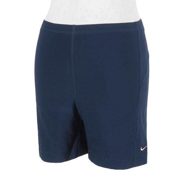 Nike Dri-Fit 女 運動短褲 緊身 健身 運動 訓練 路跑 機能 快乾 深藍 [223321-451]