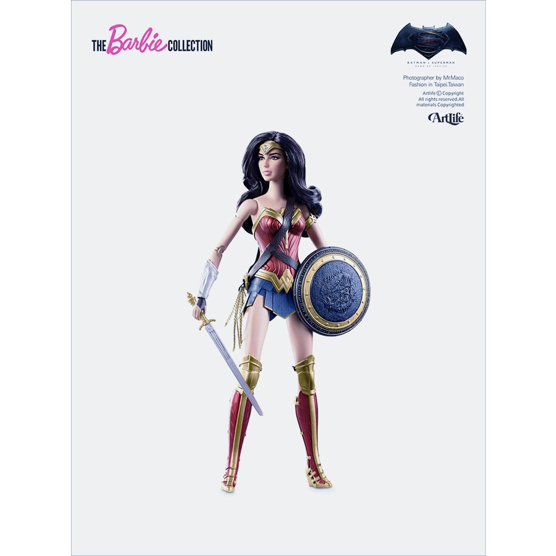 Artlife @ MATTEL BARBIE DC WONDER WOMAN 經典 芭比 蝙蝠俠 神力女超人