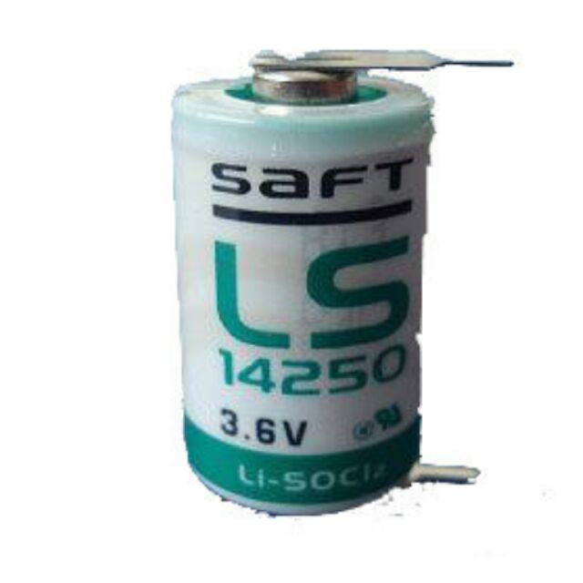 法國 SAFT LS14250 LS-14250 3.6V 1000mAh一次性鋰電池 帶PIN  P 1/2AA