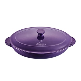 Aroma 橢圓烤盤(華麗紫) 3.0QT 展示品