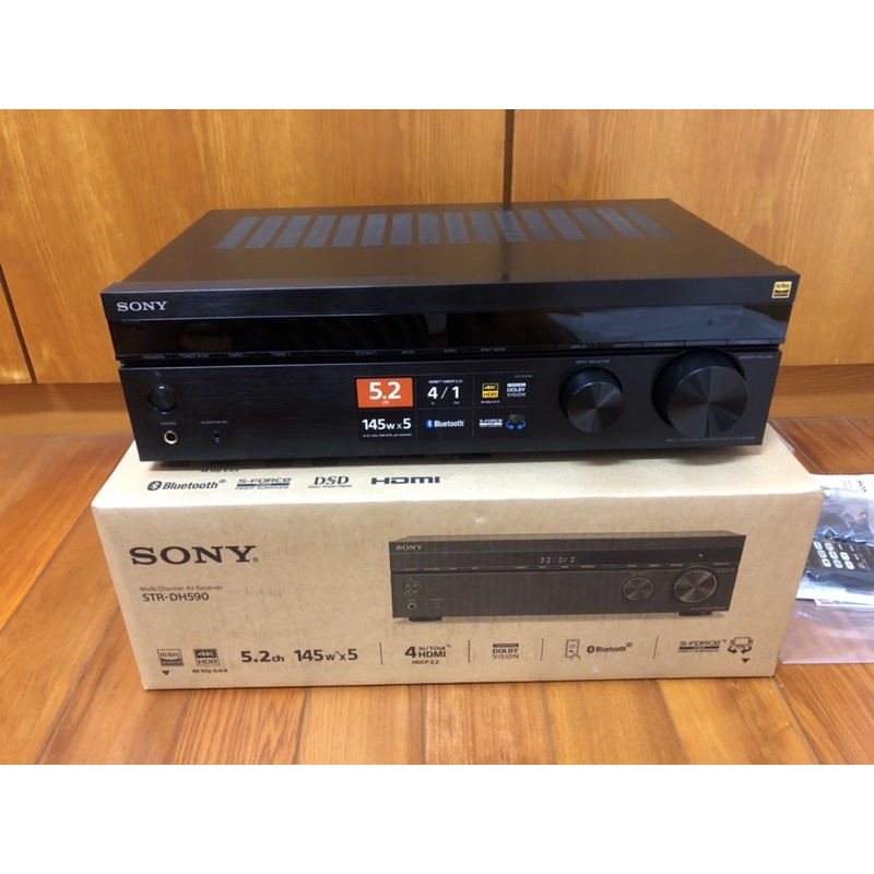 （二手)SONY 5.2聲道 環繞擴大機 STR-DH590
